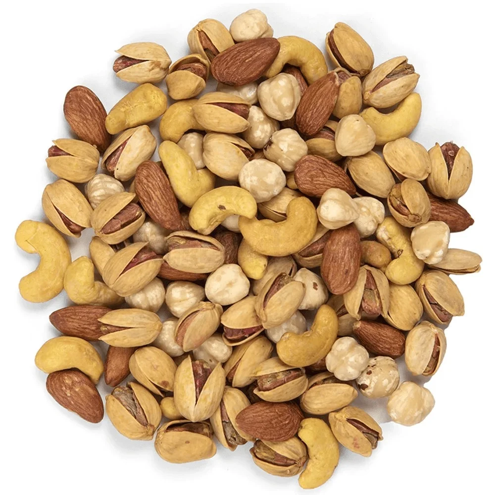 آجیل چهار مغز پسته با پوست شور درجه یک